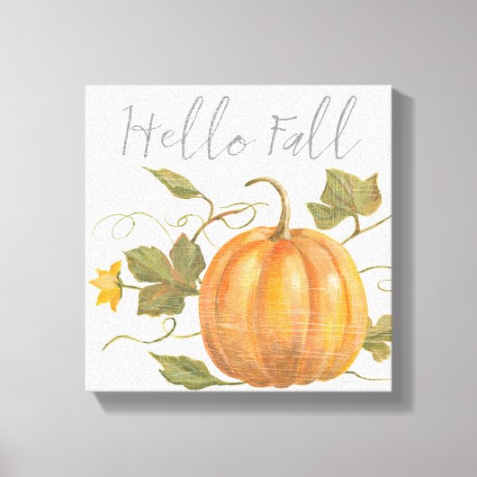 hallo Herfst Canvas Afdruk (Voorkant)