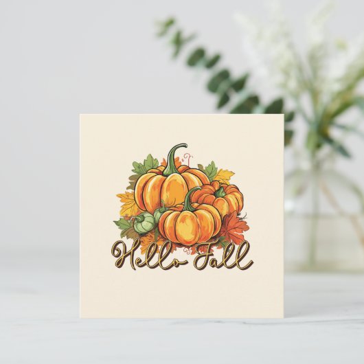Hallo Herfst – Cosy Pumpkin Patch (Staand voorkant)