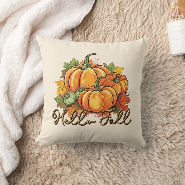 Hallo Herfst – Cosy Pumpkin Patch Kussen (Deken)