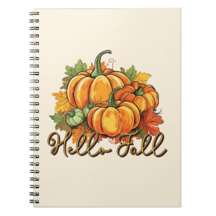 Hallo Herfst – Cosy Pumpkin Patch Notitieboek