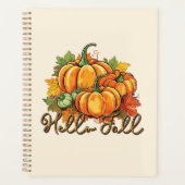 Hallo Herfst – Cosy Pumpkin Patch Planner (Voorkant)