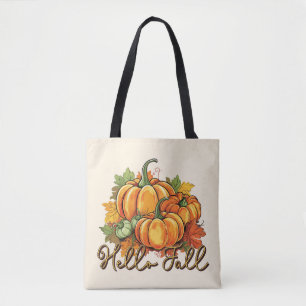 Hallo Herfst – Cosy Pumpkin Patch Tote Bag