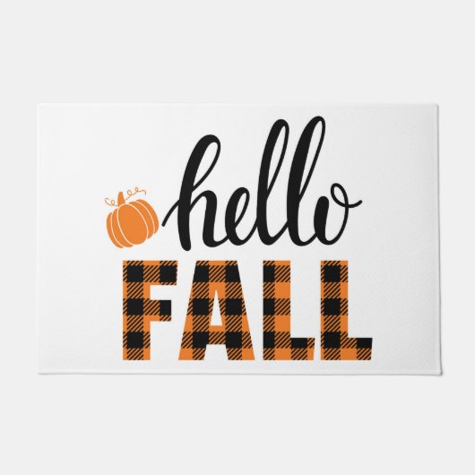 hallo Herfst Deurmat (Voorkant)
