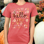 Hallo Herfst Flower Tshirt