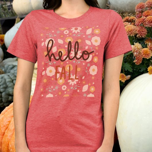 Hallo Herfst Flower Tshirt