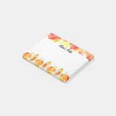 Hallo Herfst gepersonaliseerd Post-it® Notes (Schuin)