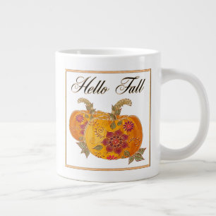 hallo Herfst Grote Koffiekop