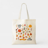 Hallo Herfst Happy Autumn Tote Bag (Achterkant)