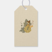 Hallo herfst herfst dank u aangepaste labels cadeaulabel (Achterkant)