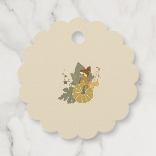 Hallo herfst herfst dank u aangepaste stickers bedankjes labels (Achterkant)