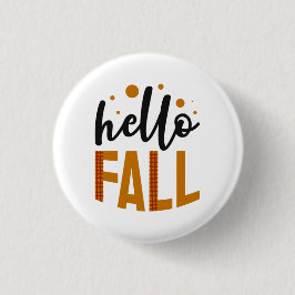 Hallo Herfst Herfst Ronde Button 3,2 Cm