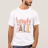 Hallo Herfst - Herfst T-shirt (Voorkant)