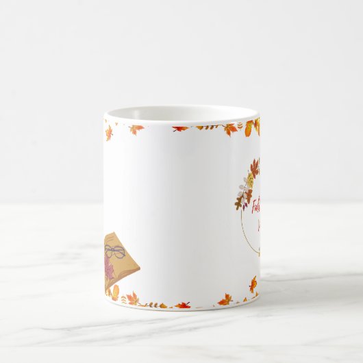 Hallo herfst "herfst-tastische vibes!" Mok (Center)