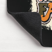 Hallo Herfst Herfstvibes Retro Groovy Muismat (Hoek)