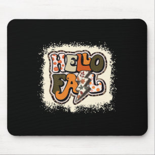 Hallo Herfst Herfstvibes Retro Groovy Muismat