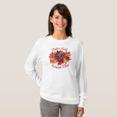 Hallo Herfst, herfstvibes T-shirt (Voorkant volledig)