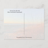 hallo Herfst Hilton Head Island Beach South Caroli Briefkaart (Achterkant)