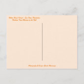 Hallo Herfst Hilton Head Island Harbor Town Marina Briefkaart (Achterkant)