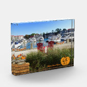 Hallo Herfst Hilton Head Island Harbor Town Marina Fotoblokken (Links)