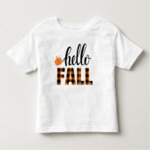 hallo Herfst Kinder Shirts (Voorkant)