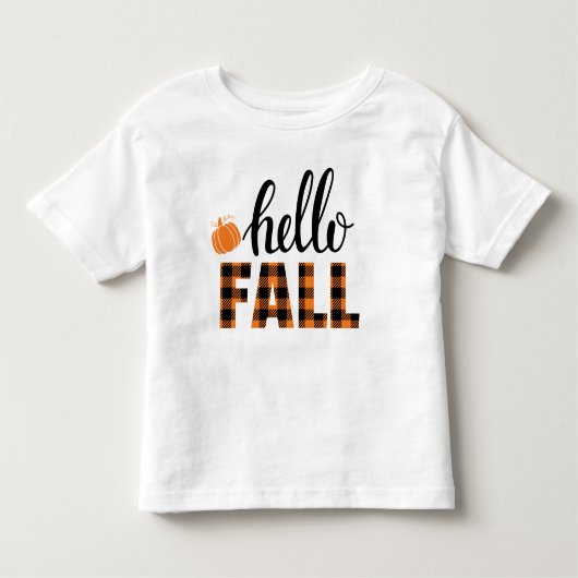 hallo Herfst Kinder Shirts (Voorkant)
