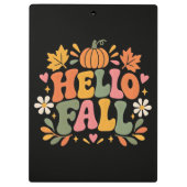 Hallo Herfst Klembord (Achterkant)