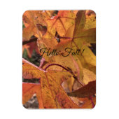 "Hallo Herfst!" Koelkastmagneet Magneet (Verticaal)