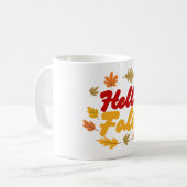 hallo Herfst Koffiemok (Voorkant links)