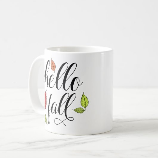 hallo Herfst Koffiemok (Voorkant links)