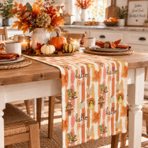 Hallo Herfst Landelijke Patchwork Oranje Bladeren