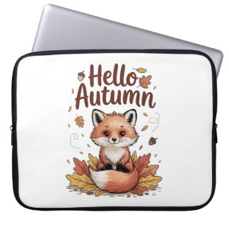 Hallo Herfst Laptop Sleeve