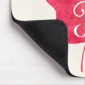 Hallo Herfst Leaf Autumn Quote Waterverf Muismat (Hoek)