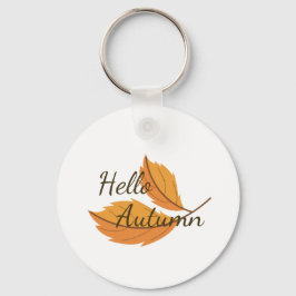 Hallo Herfst - Levendige Herfstloofcollectie Sleutelhanger