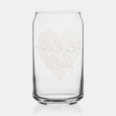 Hallo Herfst Love Heart Blikvorm Glas (Achterkant)