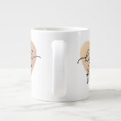 Hallo Herfst Love Heart Grote Koffiekop (Achterkant)