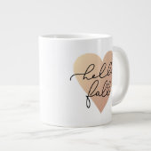 Hallo Herfst Love Heart Grote Koffiekop (Voorkant rechts)