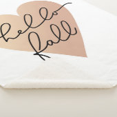 Hallo Herfst Love Heart Sherpa Deken (3/4)