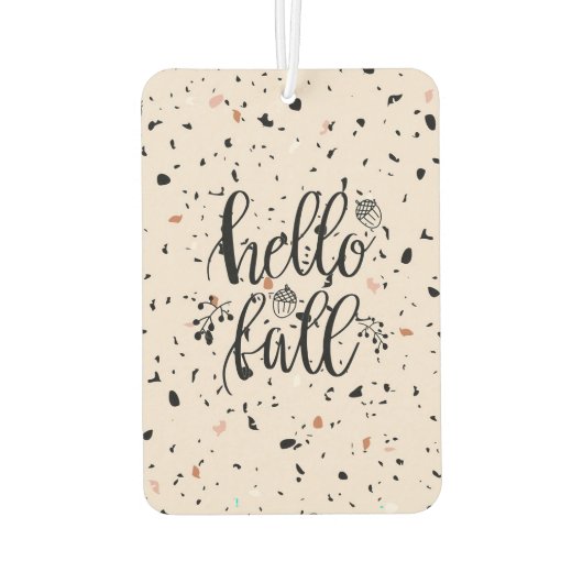 hallo "Herfst" Luchtverfrisser (Achterkant)