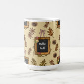 hallo Herfst met Autumn Leaves Magische Mok (Midden)