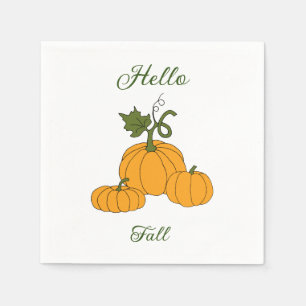 hallo Herfst minimalistisch geluid Servet