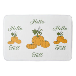 Hallo Herfst Minimalistisch Schattig Badmat