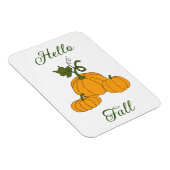 Hallo Herfst Minimalistisch Schattig Magneet (Rechterzijde)