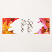 Hallo Herfst Modern l Herfstbladeren Eenvoudig Mon Yogamat (Voorkant (horizontaal))