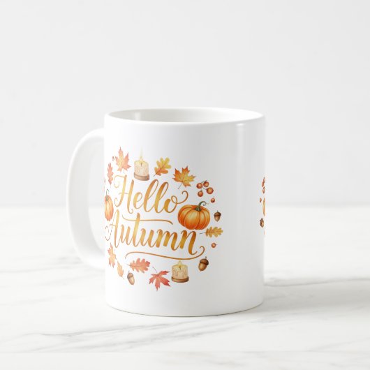 Hallo Herfst Mok (Voorkant links)