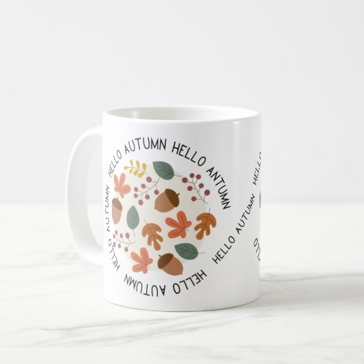 Hallo Herfst Mok (Voorkant links)