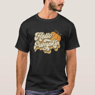 hallo Herfst najaar Herfst pompoen voor vrouwen T-shirt