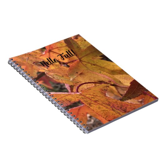 "Hallo Herfst!" Notitieboek (Rechterzijde)