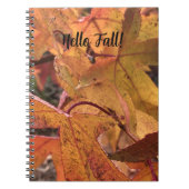 "Hallo Herfst!" Notitieboek (Voorkant)