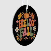 Hallo Herfst Ornament (voorkant)