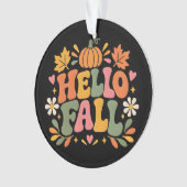 Hallo Herfst Ornament (voorkant)